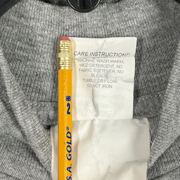 Army Shirt Mens Large Gray Militray Physical Fitness Uniform PFU Training VTG 99 - Picture 5 of 8